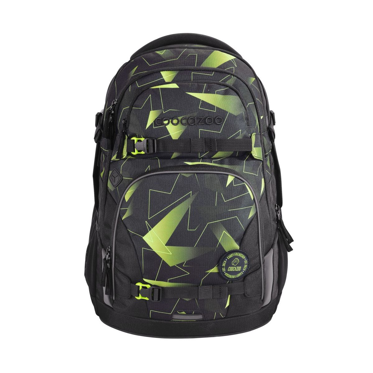 coocazoo Rucksack PORTER, Lime Flash