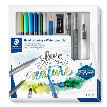 STAEDTLER Hand Lettering x Aquarell Set 100% STAEDTLER Hand Lettering x Aquarell Set 100%