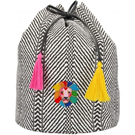 Depesche - TOPModel - Rucksackbeutel Black and White Depesche - TOPModel - Rucksackbeutel Black and White