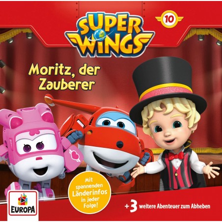 Europa - Super Wings - Moritz, der Zauberer, Folge 10