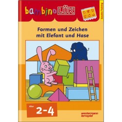 bambinoLÜK - Formen und Zeichen mit Elefant und Hase