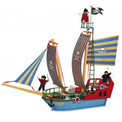 Eichhorn - Spielwelt - Piratenboot - 43 teilig