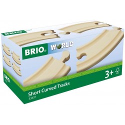 BRIO - Kurze gebogene Gleise (E1)