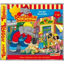 KIDDINX - CD Benjamin Blümchen … auf der Baustelle (Folge 118)