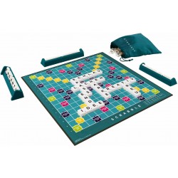 Mattel - Mattel Games Scrabble Original, Gesellschaftsspiel, Brettspiel, Familienspiel