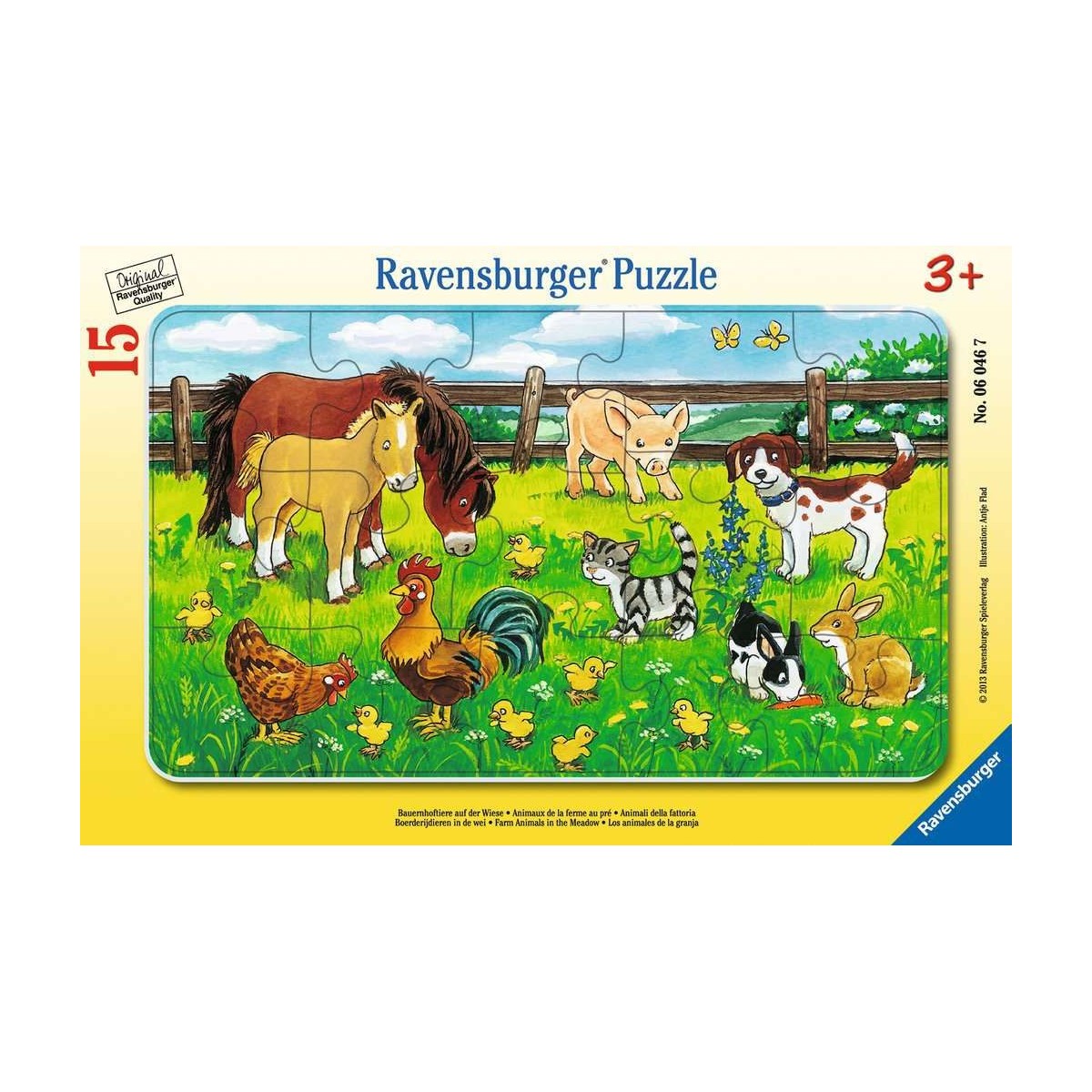 Ravensburger - Bauernhoftiere auf der Wiese