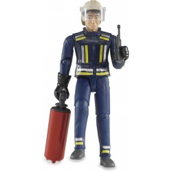 Bruder - Feuerwehrmann mit Helm, Handschuhe und Zubehör