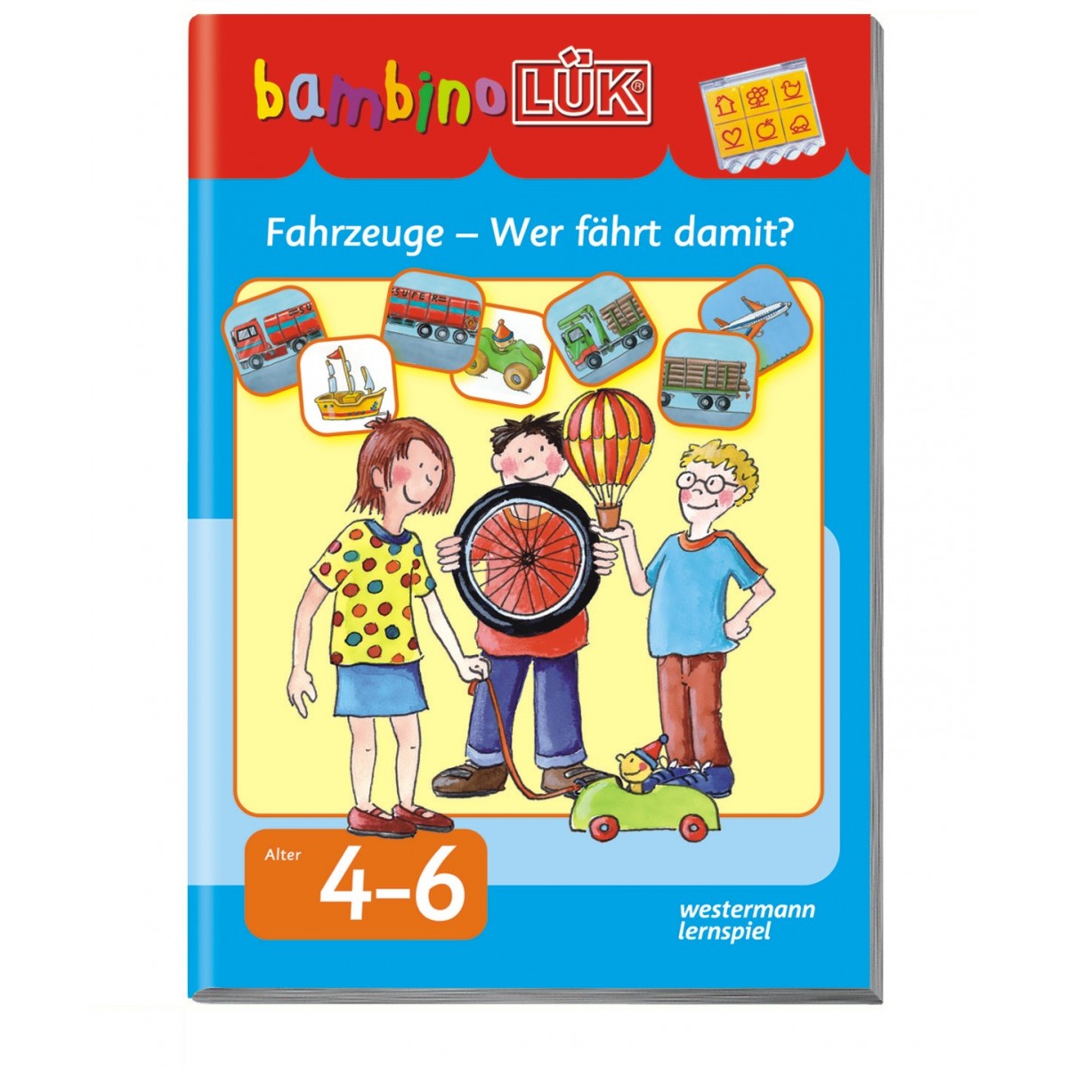 bambinoLÜK - Fahrzeuge - Wer fährt damit ?