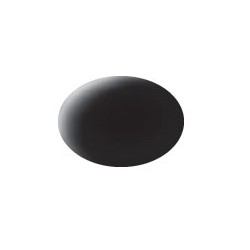 Revell - Aqua Color schwarz, matt - RAL 9011, 18 ml