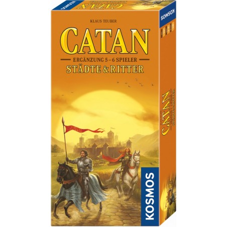 KOSMOS - Catan - Städte und Ritter Ergänzung für 5-6 Spieler