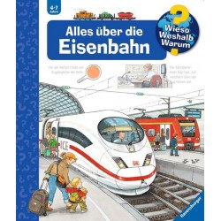 Ravensburger Buch - Wieso Weshalb Warum - Alles über die Eisenbahn