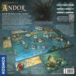 KOSMOS - Die Legenden von Andor – Teil II Die Reise in den Norden - Erweiterung für das Grundspiel