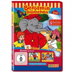 KIDDINX - DVD Benjamin Blümchen ... und blauen Elefanten / Der kleine Flaschengeist