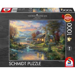 Schmidt Spiele - Puzzle - Im Naturparadies, 1000 Teile