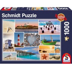 Schmidt Spiele - Puzzle - Am Meer, 1000 Teile