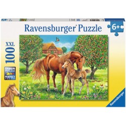 Ravensburger Spiel - Pferdeglück auf der Wiese, 100 XXL-Teile