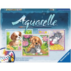 Ravensburger Spiel - Aquarelle - Tierfreundschaft