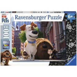 Ravensburger Puzzle - Das geheime Leben der Haustiere, 100 Teile