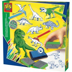 SES Creative - Dinosaurier-Stempelset