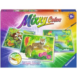 Ravensburger Spiel - Malen nach Zahlen - Mixxy Colors - Exotische Tiere