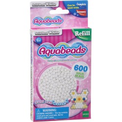 Aquabeads - Refill - Perlen, weiss