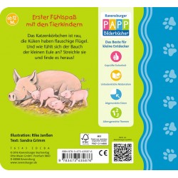 Ravensburger Buch - Mein erstes Fühlbuch - Meine liebsten Tierkinder
