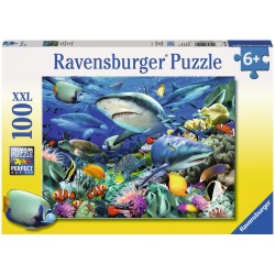 Ravensburger Spiel - Riff der Haie, 100 Teile