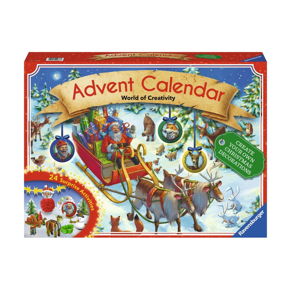 Ravensburger Puzzle Advent Calendar Do it Yourself, 27 Teile