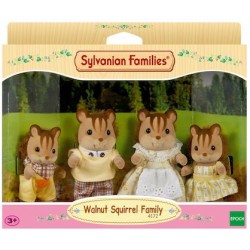 Sylvanian Families - Walnuss Eichhörnchen Familie