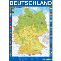 Schmidt Spiele - Puzzle - Deutschlandkarte, 1000 Teile