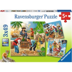 Ravensburger Spiel - Abenteuer auf hoher See, 3x49 Teile