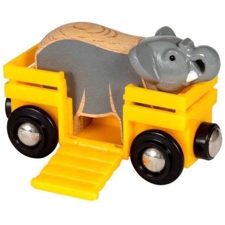 BRIO Bahn - Tierwaggon Elefant