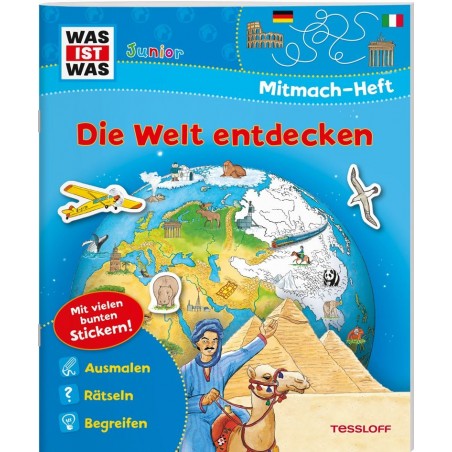 Tessloff - Was ist Was Junior - Mitmach-Heft - Die Welt entdecken