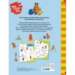 Ravensburger Buch - Mein Sticker Spaß Die Maus - Lustige Vorschulrätsel