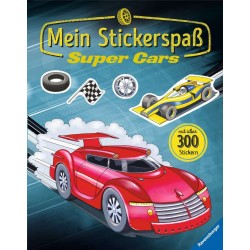 Ravensburger Buch - Mein Stickerspaß - Super Cars