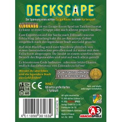 ABACUSSPIELE - Deckscape - Das Geheimnis von Eldorado