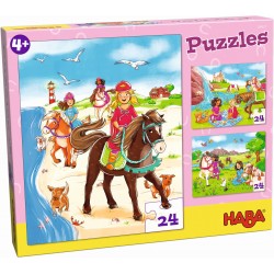 HABA® - Puzzles Pferdefreundinnen