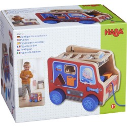 HABA® - Ziehfigur Feuerwehrauto