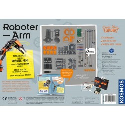 KOSMOS - Roboter-Arm - Modellbausatz für deinen elektrischen Roboterarm