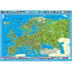 Schmidt Spiele - Puzzle - Europa entdecken, 500 Teile