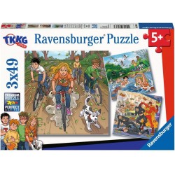 Ravensburger Spiel - Abenteuer mit TKKG, 3x49 Teile