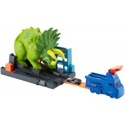 Mattel - Hot Wheels® City Triceratops-Angriff Spielset