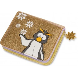 NICI - Winter Glamour - Geldbeutel Pinguin Frizzy 12x9,5cm