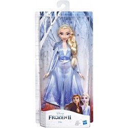 Hasbro - Die Eiskönigin 2 - Elsa Puppe mit langem blondem Haar und blauem Outfit