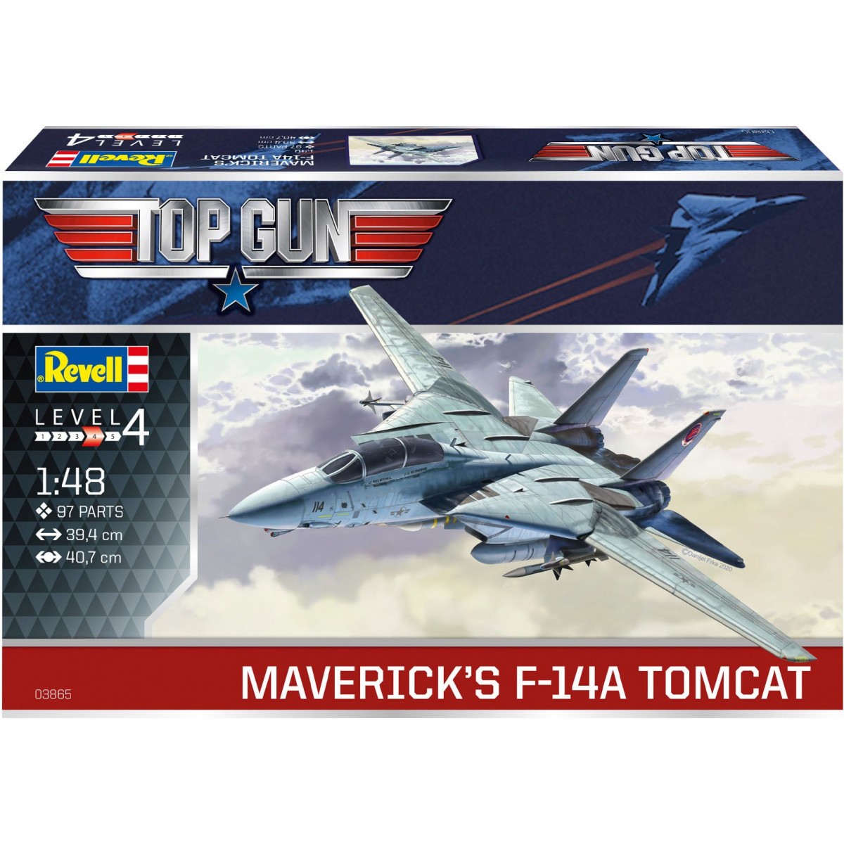 Revell - F-14 A Tomcat Top Gun, 1:48