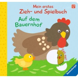 Ravensburger - Mein erstes Zieh- und Spielbuch: Auf dem Bauernhof