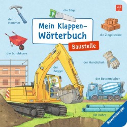 Ravensburger - Mein Klappen-Wörterbuch: Baustelle