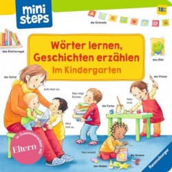 Ravensburger - ministeps - Wörter lernen, Geschichten erzählen: Im Kindergarten