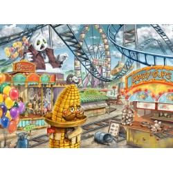 Ravensburger - EXIT Puzzle Kids Im Freizeitpark