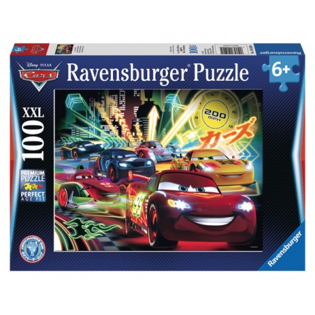 Ravensburger Spiel - Cars Neon, 100 XXL-Teile